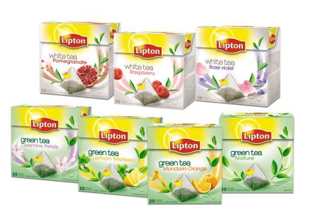Nowe linie białych i zielonych herbat o lekkim smaku marki Lipton