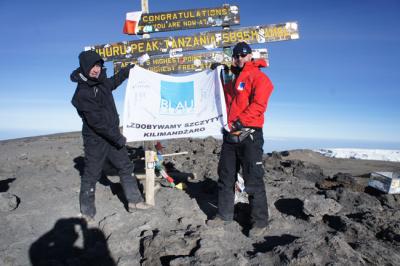 Szczyt Kilimandżaro zdobyty!