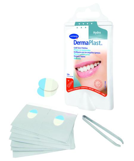Piękne usta z plastrem DermaPlast® Hydro